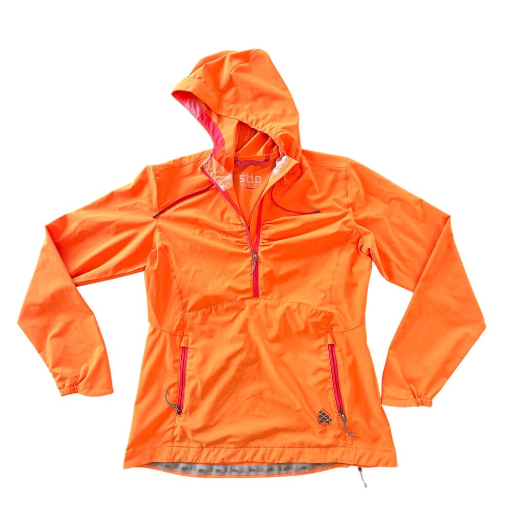Stio Women’s CFS Hooded Anorak versatile lightweight pullover jacket Medium